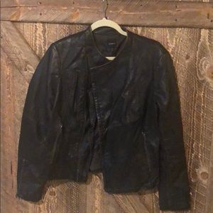 Express leather jacket